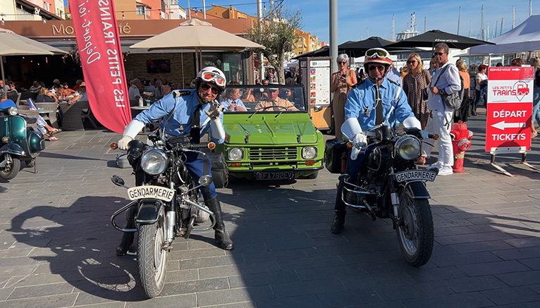 gendarmes saint tropez cap d'agde